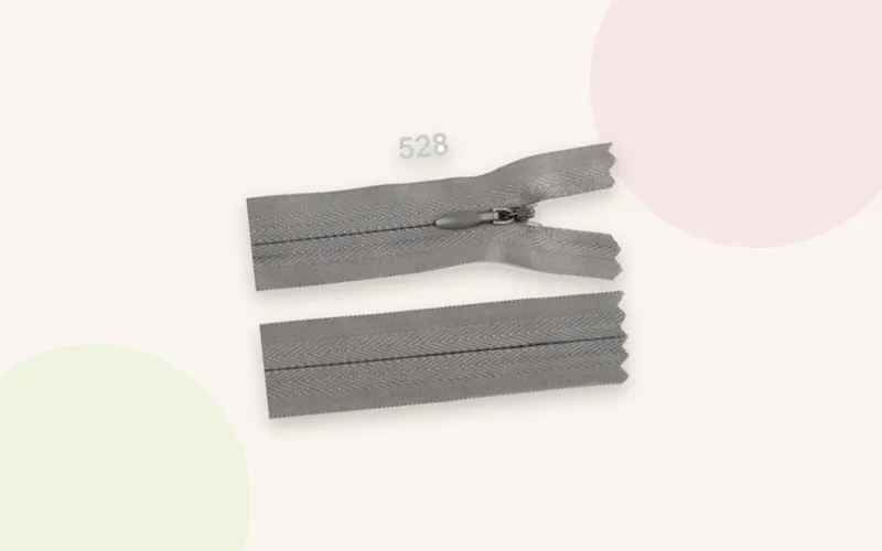 Zips 20 cm invisible closed end