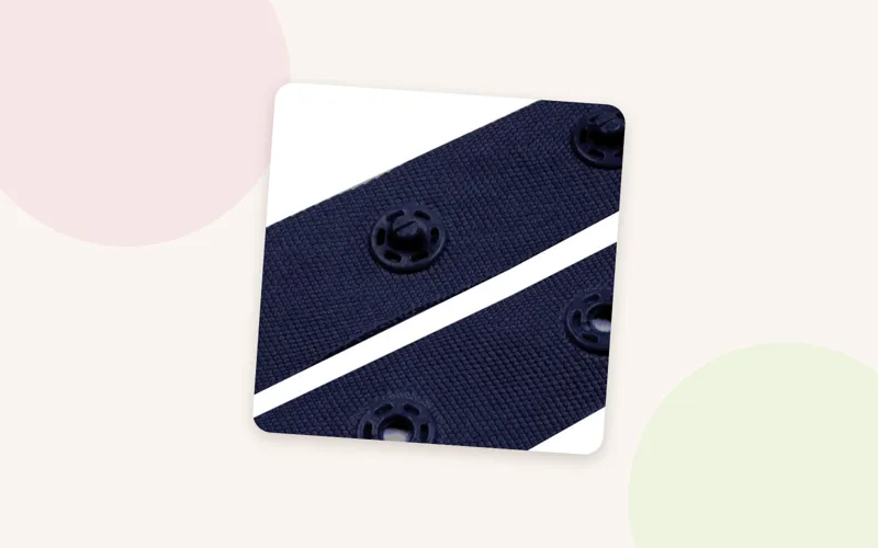 Druckknopfbänder