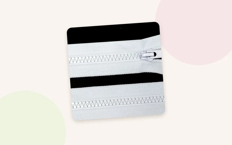 Zips 95 cm open end