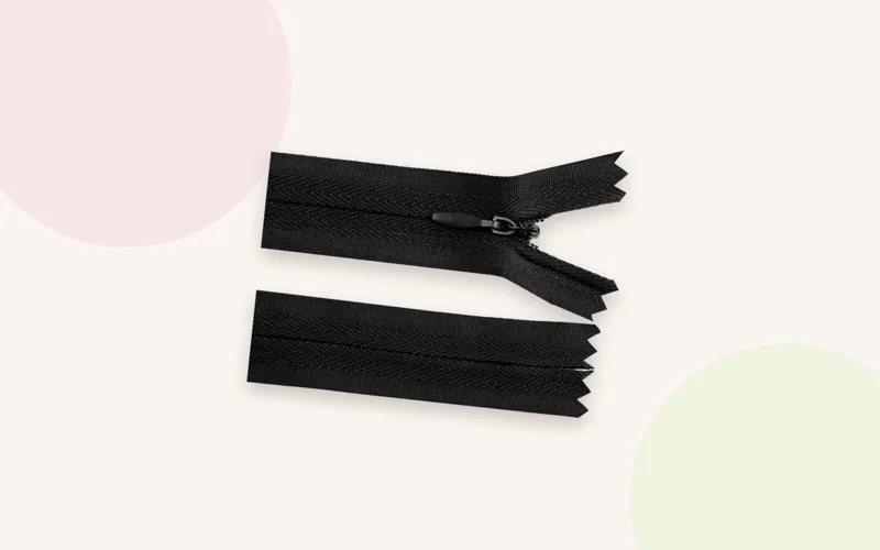 Zips 35 cm invisible closed end