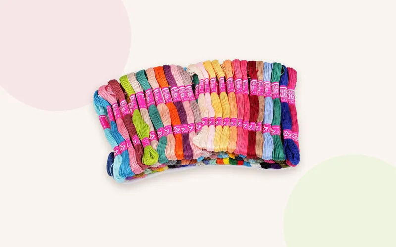 Stickgarne für Handstickarbeiten