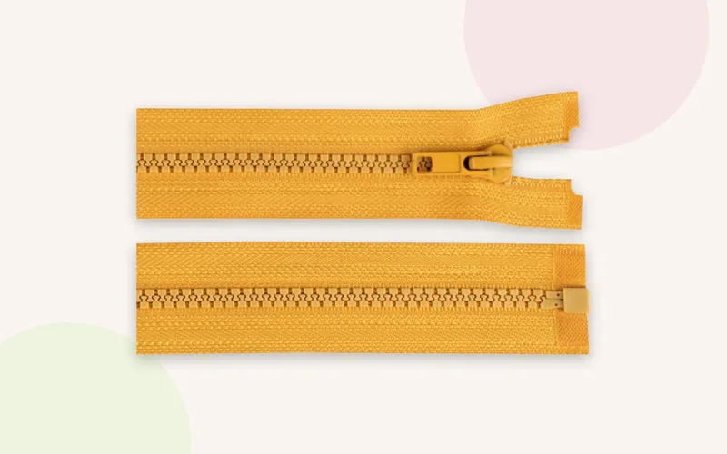 Open End Zips