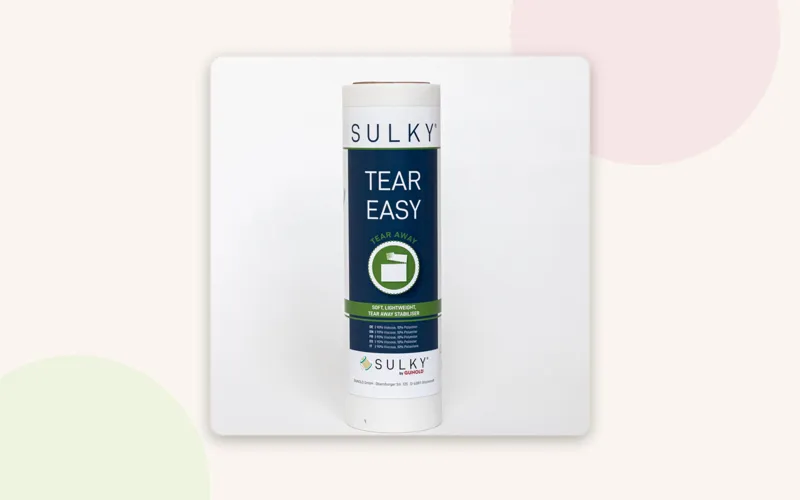 Sulky Tear Easy – Leichtes Ausreißvlies