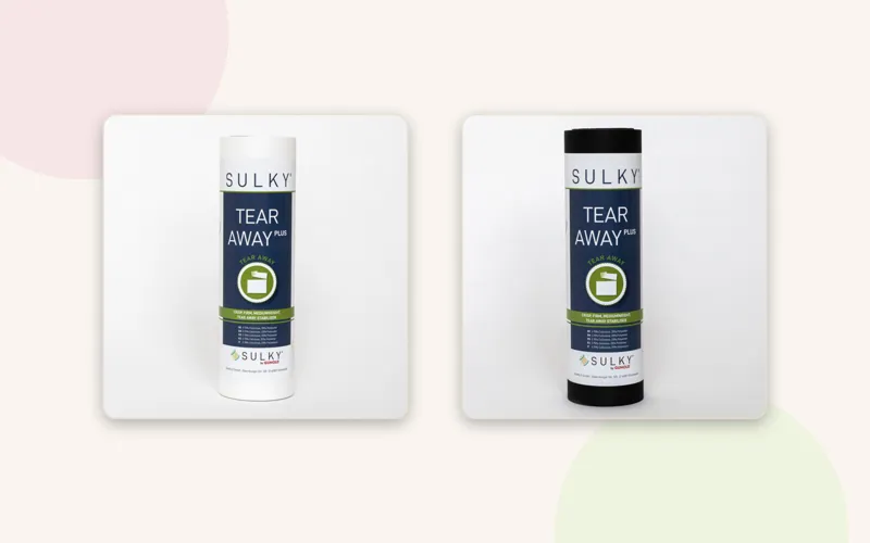 Sulky Tear Away Plus – Mittelschweres Ausreißvlies