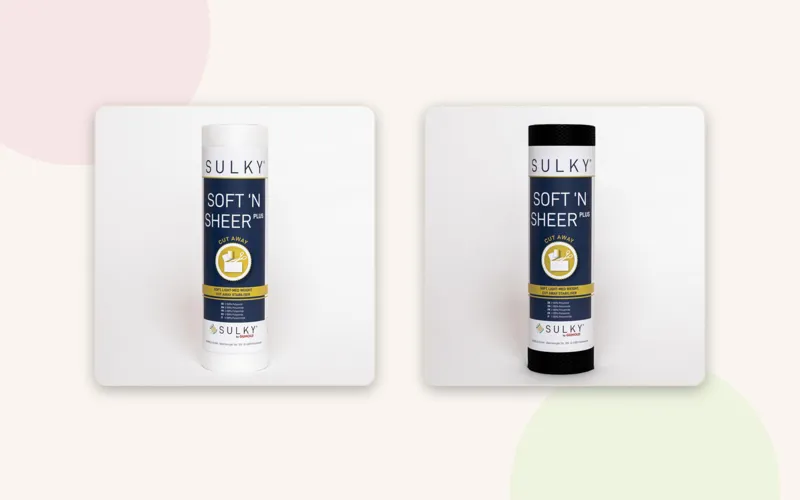 Sulky Soft´n Sheer Plus – Weiches Schneidevlies