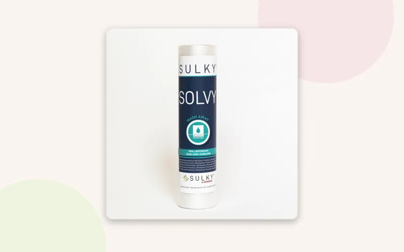 Sulky Solvy – Dünne wasserlösliche Folie