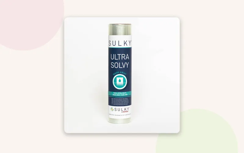 Sulky Ultra Solvy – Kräftige wasserlösliche Folie