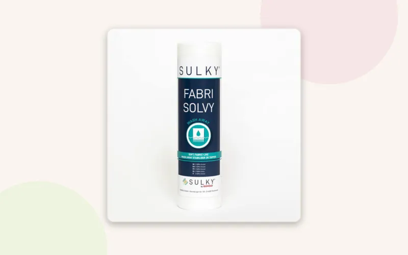 Sulky Fabri Solvy – Wasserlösliches Vlies