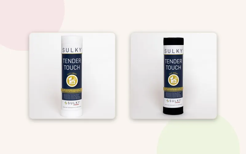 Sulky Tender Touch – Aufbügelbares Abdeckvlies