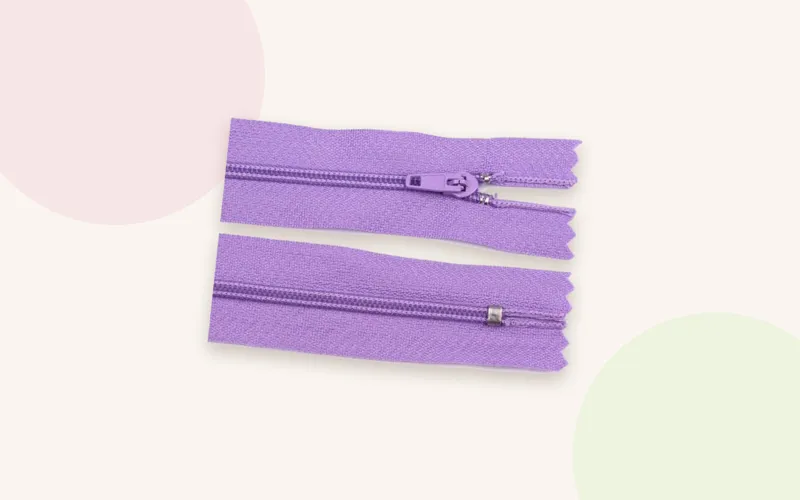 Zips 18 cm closed end
