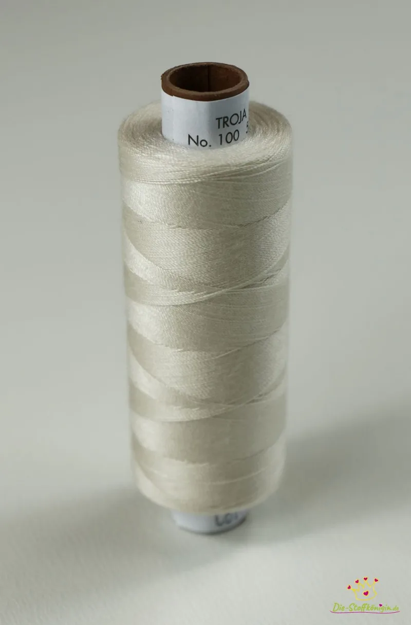 Amann Troja Nähgarn 500m | Farbe Rosy Pink | Stärke 100 | 100% Polyester | Für Nähmaschine & Handarbeit
