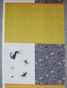 Made by Glückskäfer - Baumwoll - Popeline Panel für eine Schultüte
