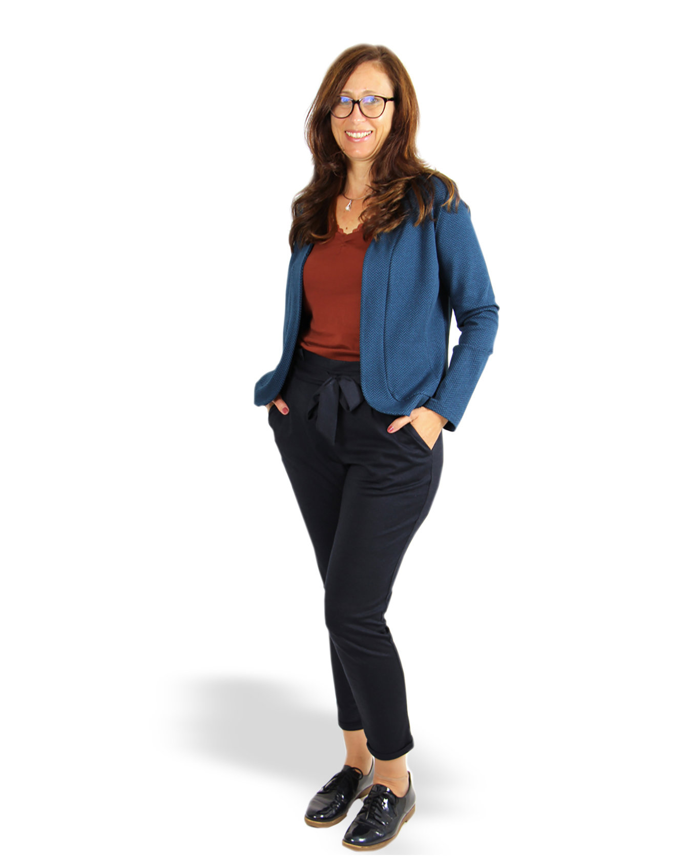 Fadenkäfer Papierschnittmuster Blazer Bolero Zoe Damen