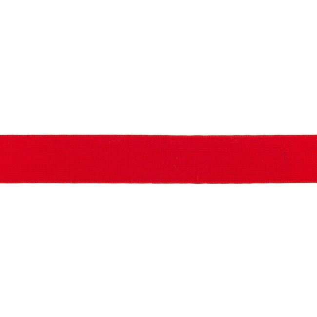 Gummiband Wäschegummi Uni Rot 2,5 cm