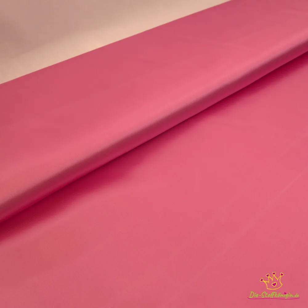 Satin in Pink, Meterware im Detail