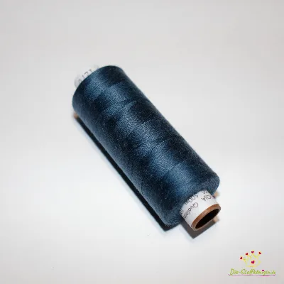Spule Amann Troja Nähgarn in Jeansblau, Farbnummer 1276