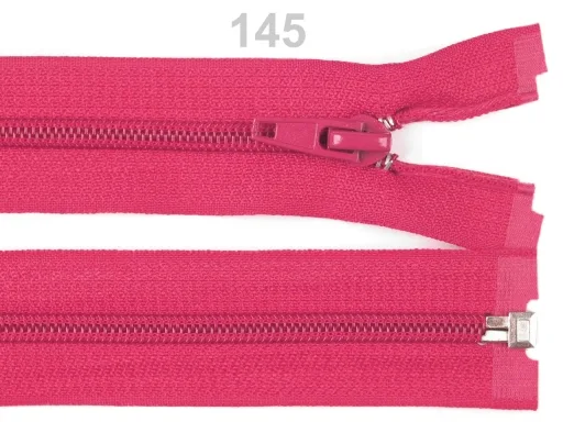 Reißverschluss teilbar 30 cm in Pink, Spirale 5 mm