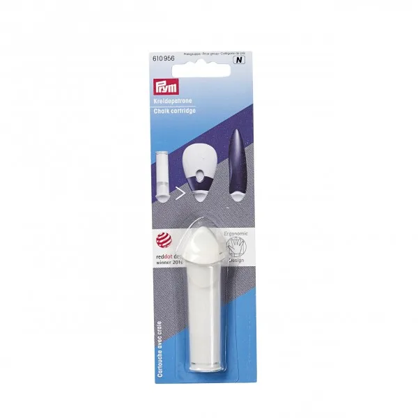Prym Kreidepatrone Weiß Ergonomics, Kreidemarkierung von Prym
