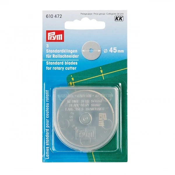 Prym Ersatzklingen Rollschneider in Silber