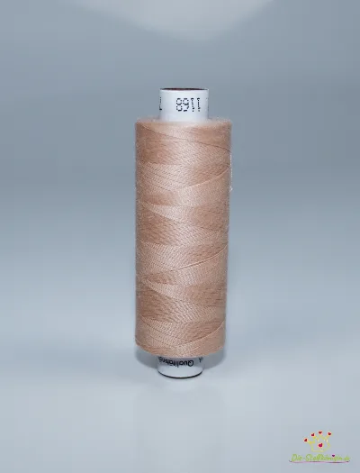 Spule Amann Troja Nähgarn in Hautfarbe, Farbnummer 1168