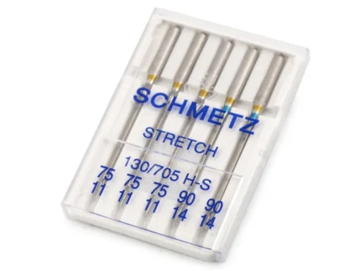 Schmetz Maschinennadeln Stretch, Produktansicht im Sortiment der Stoffkönigin