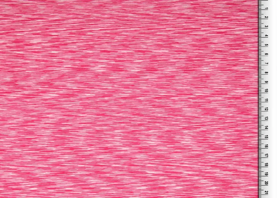 Softshell in Pink/Weiß, Meterware im Detail