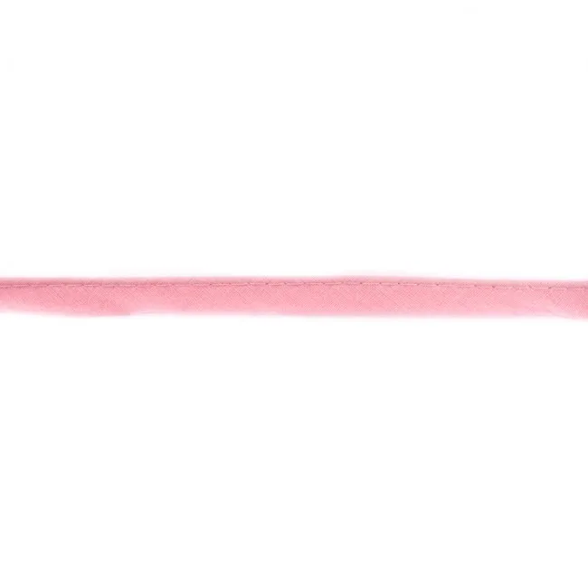 Paspelband Rosa, Meterware im Ausschnitt