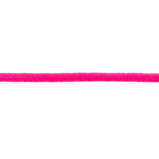 Kordelschnur in Pink, Meterware im Ausschnitt