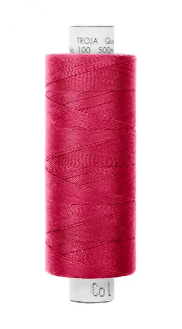 Spule Amann Troja Nähgarn in Pink, Farbnummer 1438