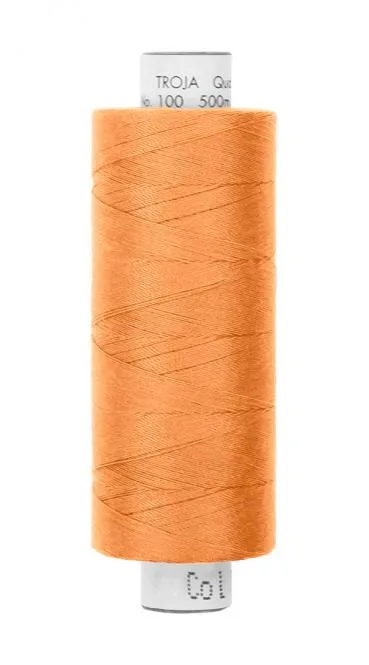 Spule Amann Troja Nähgarn in Apricot, Farbnummer 0147