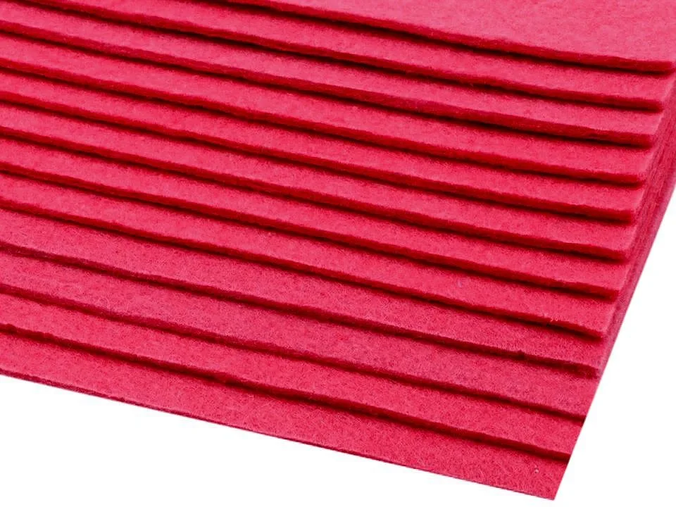 Bastelfilz Pink, Produktansicht im Sortiment der Stoffkönigin