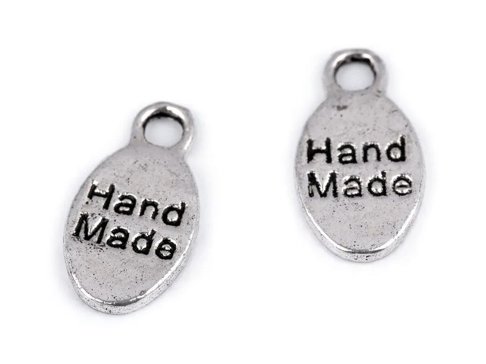 Anhänger Handmade, Produktansicht im Sortiment der Stoffkönigin