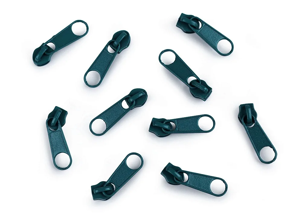 Zipper Schieber für spiralförmige Reißverschlüsse, 3 mm Spiralbreite