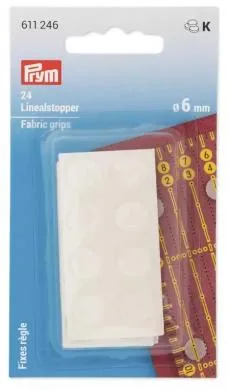 Prym Linealstopper aus Silikon in Transparent