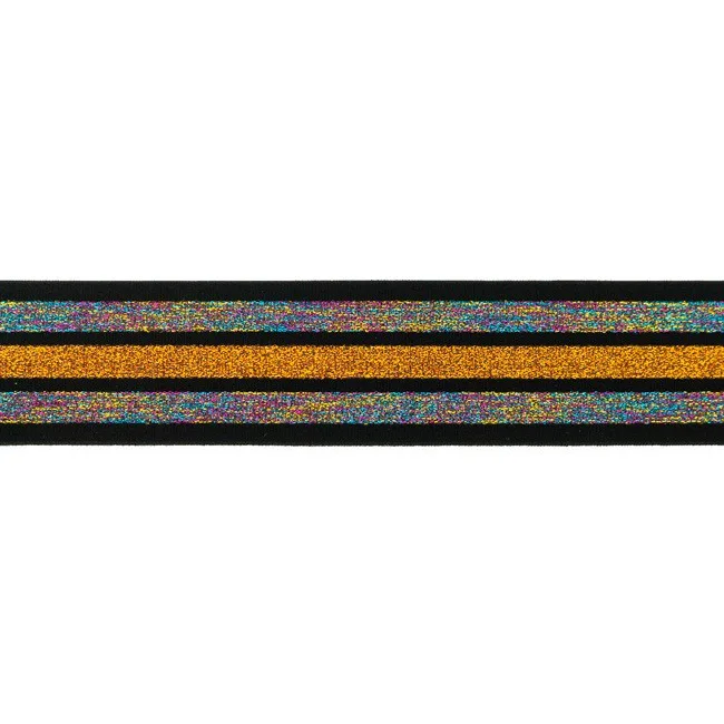 Gummiband, Meterware im Ausschnitt im Sortiment der Stoffkönigin