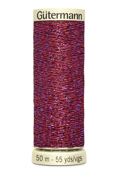 Spule Gütermann Metallic Effektgarn in Pink, Farbcode 247