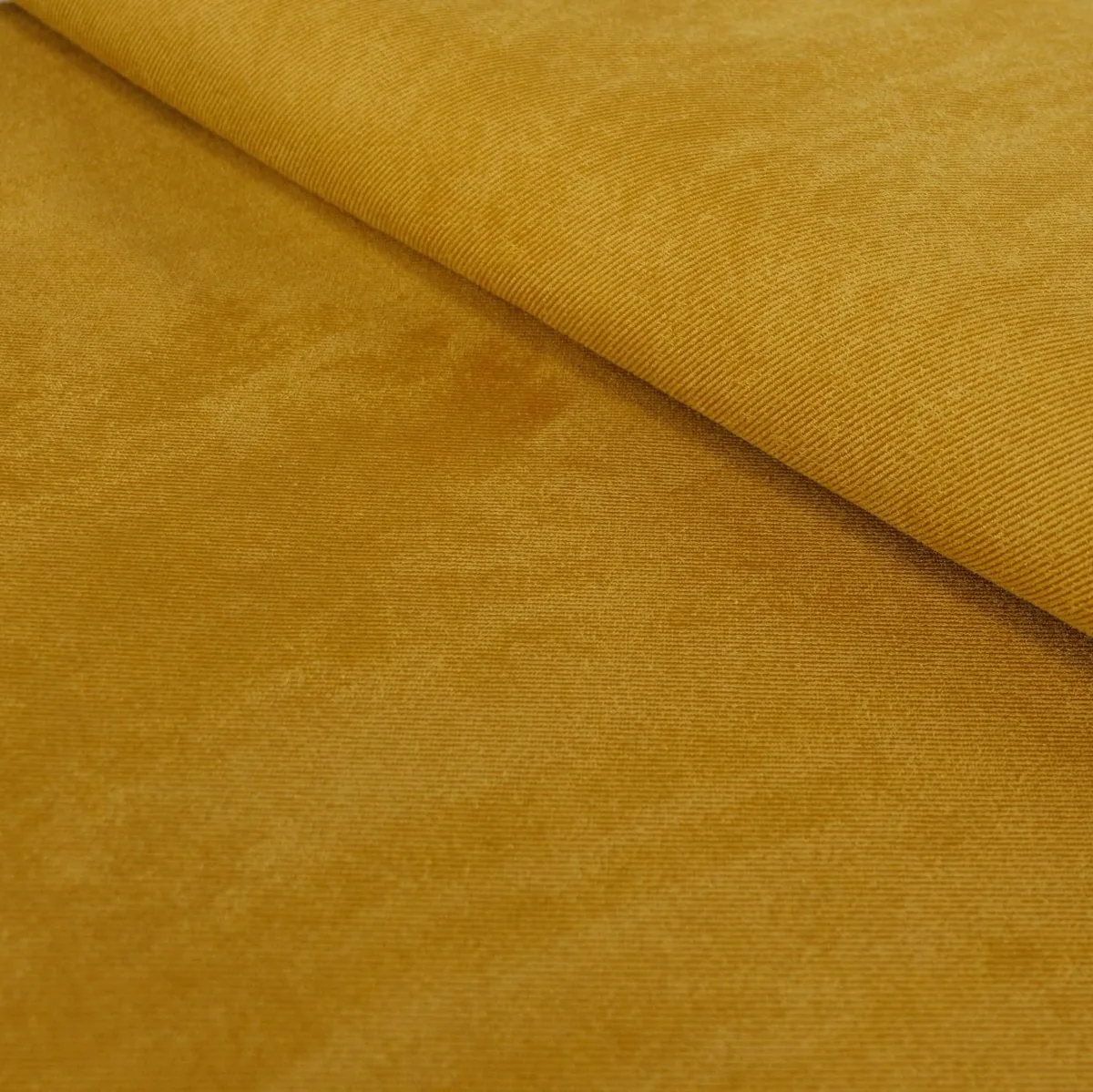 Twill Softtouch Senf in Senf, Stoff im Detail