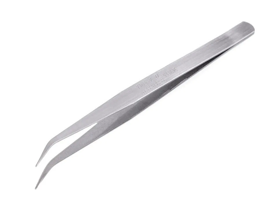 Metall Pinzette, Produktansicht im Sortiment der Stoffkönigin
