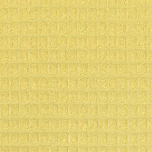 Piqué Waffelpiqué gewebt in Hellgelb, Meterware im Detail