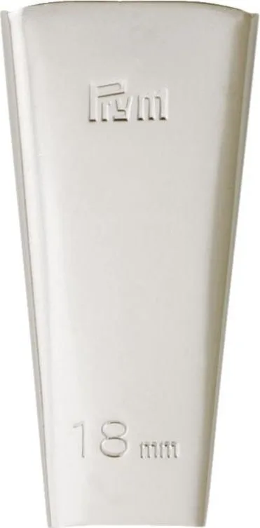 Prym Schrägbandformer in Silber, Messhilfe von Prym
