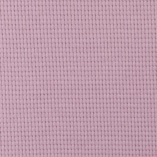 Rippjersey Waffeljersey in Altrosa, Meterware im Detail