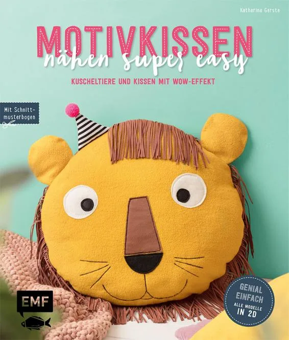 Buch Motivkissen nähen super, Titelbild des Schnitts