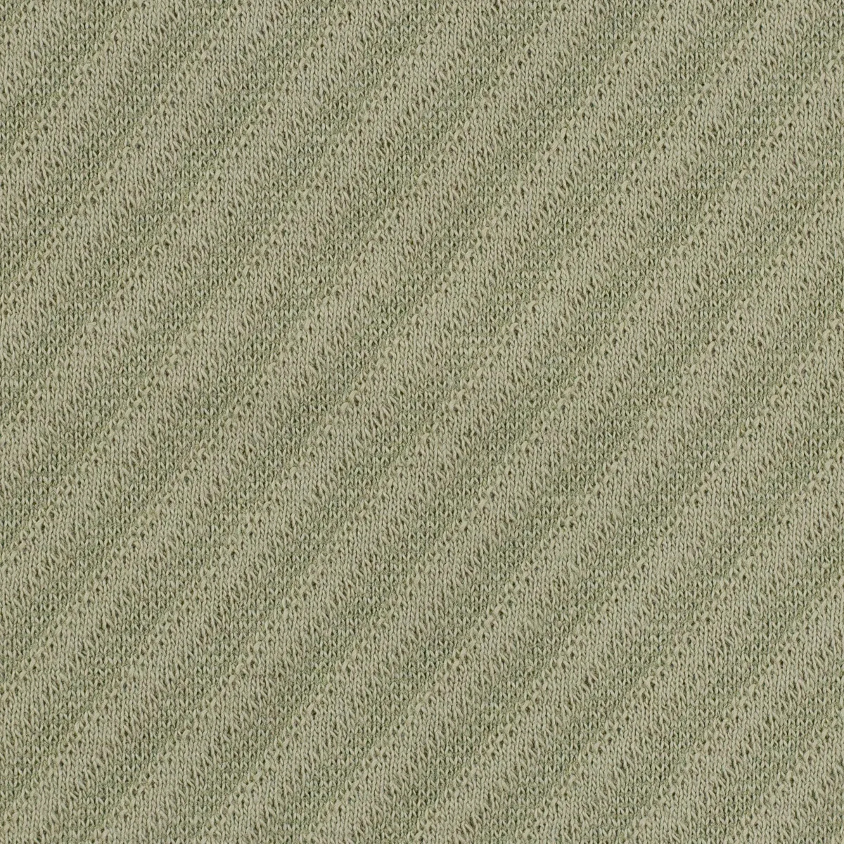 Jacquard-Jersey Ottoman in Schilfgrün, Meterware im Detail