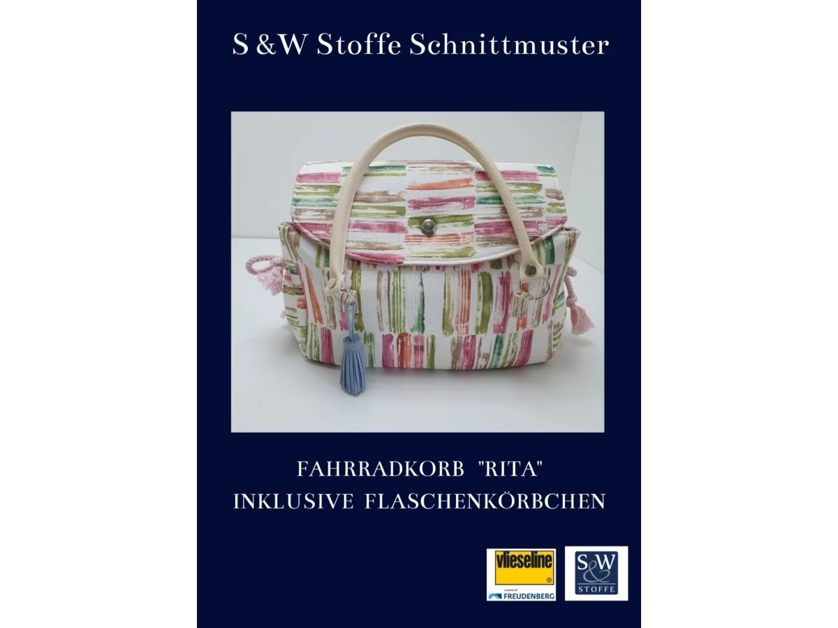 Schnittmuster Fahrradkorb "Rita" inkl., Titelbild des Schnitts