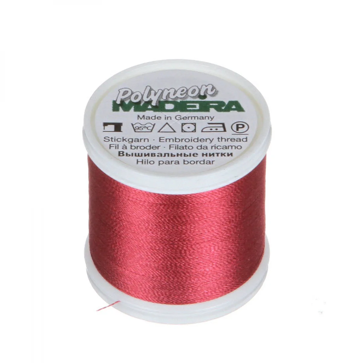 Spule Madeira Polyneon Stickgarn in Rouge, Farbcode 1919