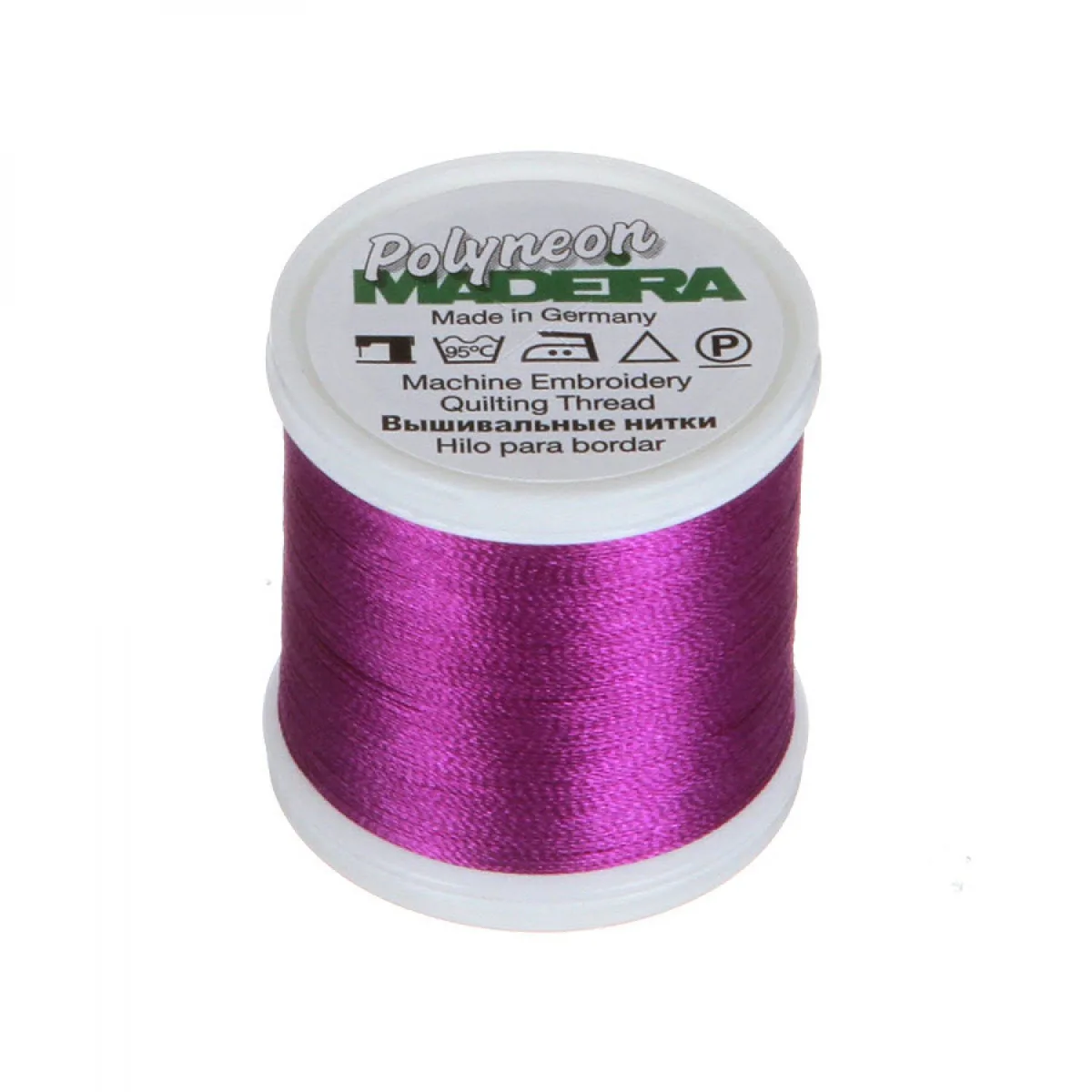Spule Madeira Polyneon Stickgarn in Lila-Pink, Farbcode 1880