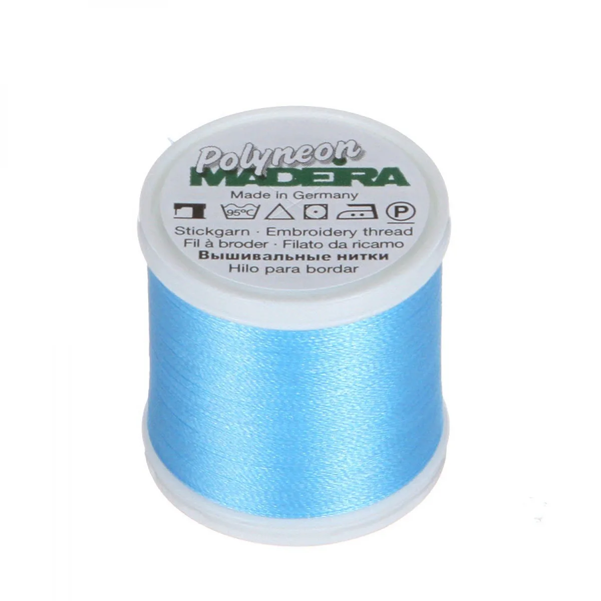 Spule Madeira Polyneon Stickgarn in River Mist, Farbcode 1932