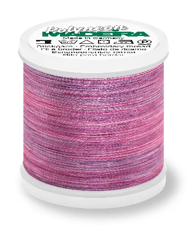 Spule Madeira Polyneon Multicolor Petunia, bunt mit Rosa, Fuchsia und Flieder
