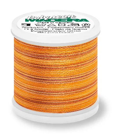 Spule Madeira Polyneon Multicolor Desert Hill, bunt mit Orange, Gelb und Ocker