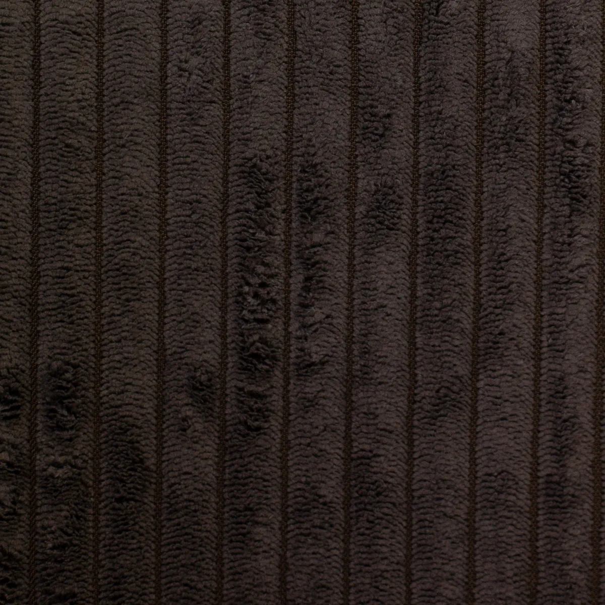 Cord in Braungrau, Meterware im Detail